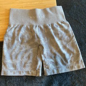 Gray Camo Seamless Shorts